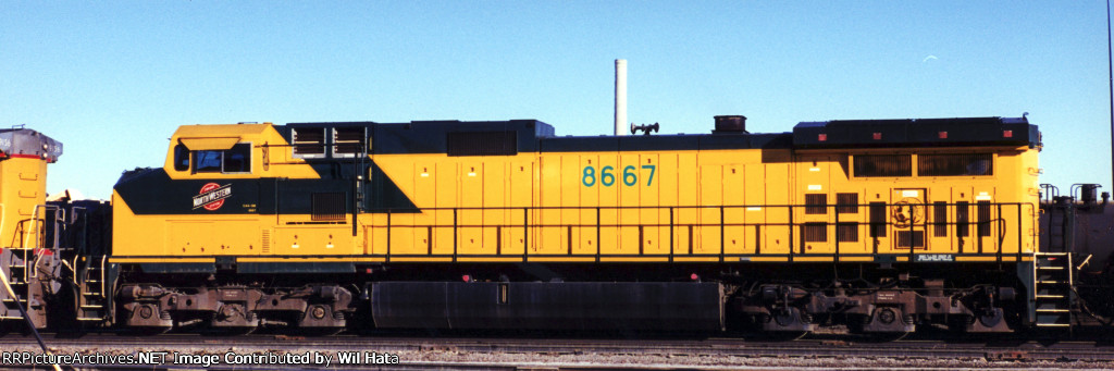 C&NW C44-9W 8667